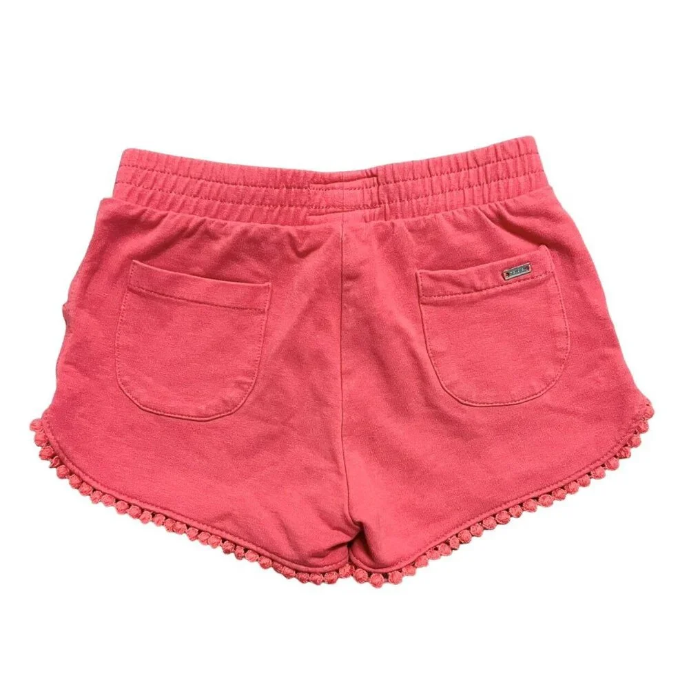 Mayoral 4Y Coral Drawstring Shorts